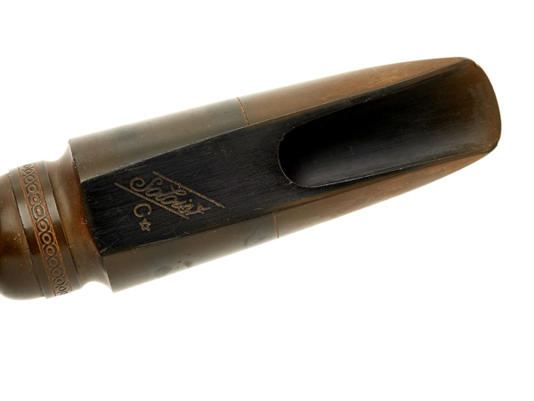 Selmer Short Shank Soloist C* Hard Rubber Tenor Saxophone Mouthpiece - Image 4