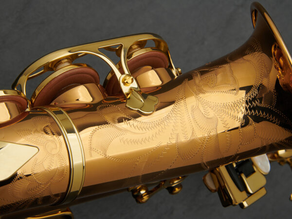 Yanagisawa 992C Bronze Curved Soprano Saxophone #00362309 - Image 9