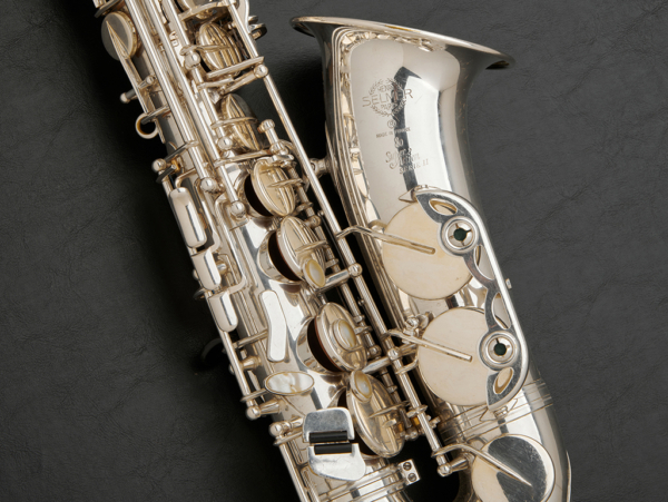 Selmer Super Action 80 Series II Silver-Plated Alto Saxophone #453187 - Image 6