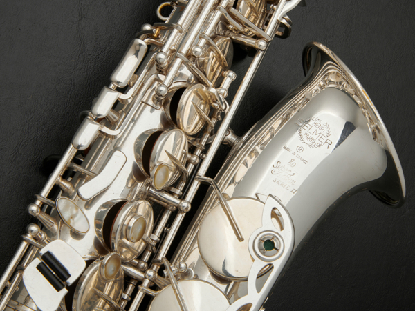 Selmer Super Action 80 Series II Silver-Plated Alto Saxophone #453187 - Image 8