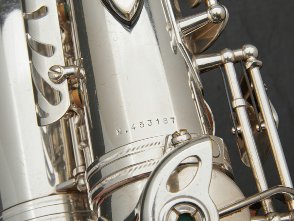 Selmer Super Action 80 Series II Silver-Plated Alto Saxophone #453187 - Image 24