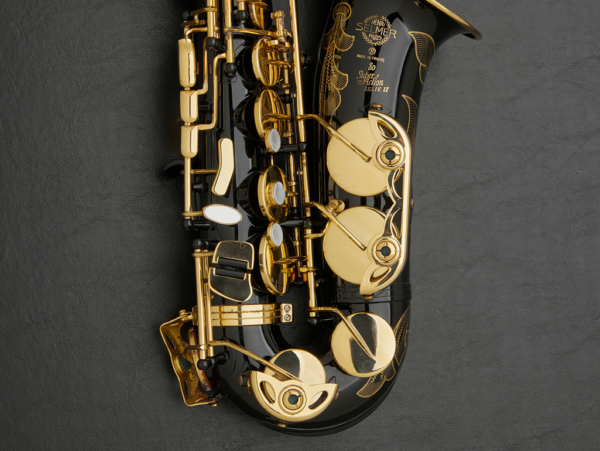 Selmer Super Action 80 Series II Black Lacquer Alto Saxophone #556612 - Image 2