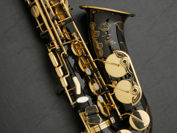 Selmer Super Action 80 Series II Black Lacquer Alto Saxophone #556612 - Image 6