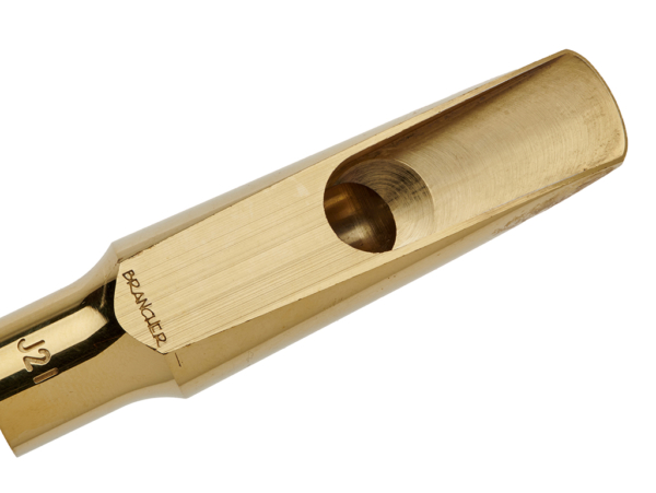 Brancher J21 Jazz Gold Plated Metal Alto Mouthpiece - Image 4