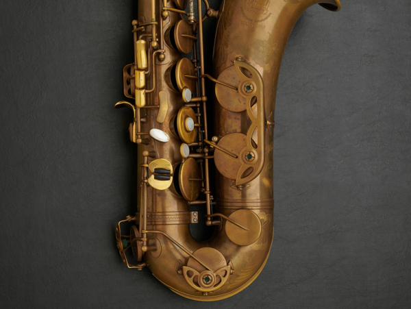 Ishimori New Vintage Unlacquered Tenor Saxophone #V1273 - Image 2