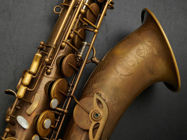 Ishimori New Vintage Unlacquered Tenor Saxophone #V1273 - Image 8