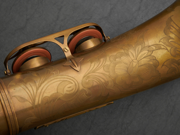 Ishimori New Vintage Unlacquered Tenor Saxophone #V1273 - Image 9