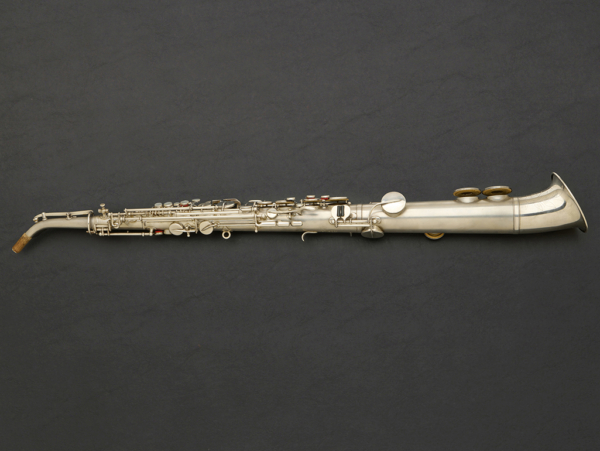 Buescher Silver Plated Straight Alto Saxophone #209041 - Image 15