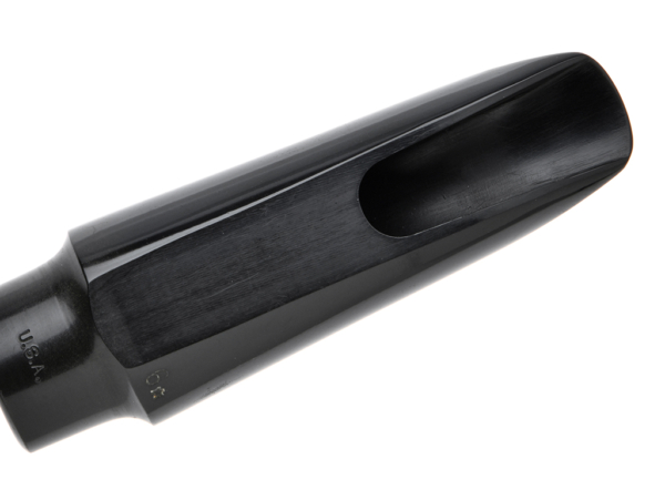 Otto Link Early Babbitt Tone Edge 6* Adam Niewood .110" Hard Rubber Tenor Mouthpiece - Image 4