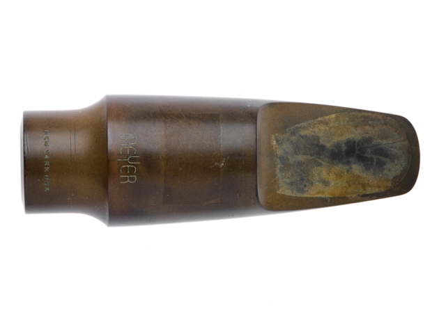 Meyer New York USA 3M Medium Chamber Hard Rubber Alto Mouthpiece