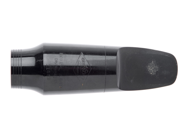 M.C. Gregory Los Angeles Rico Products 5A 18 Hard Rubber Tenor Mouthpiece