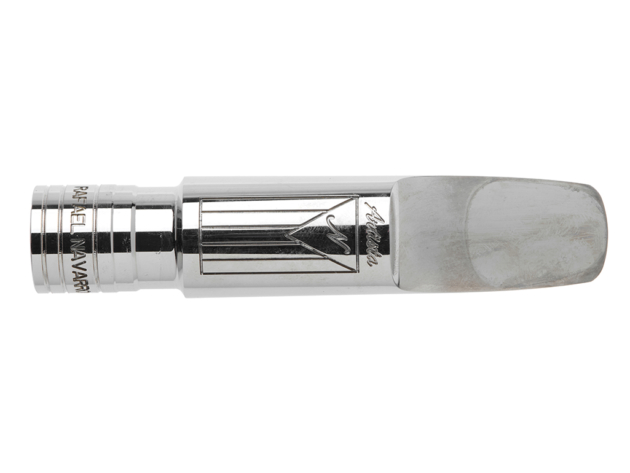 Navarro Artista 8 Rhodium Plated Metal Tenor Mouthpiece