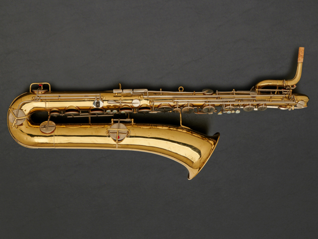 Buescher True Tone Relaquered Baritone Saxophone #174611